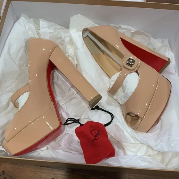 Christian Louboutin Bibibop 140 Patent 35.5 - Picture 8 of 10